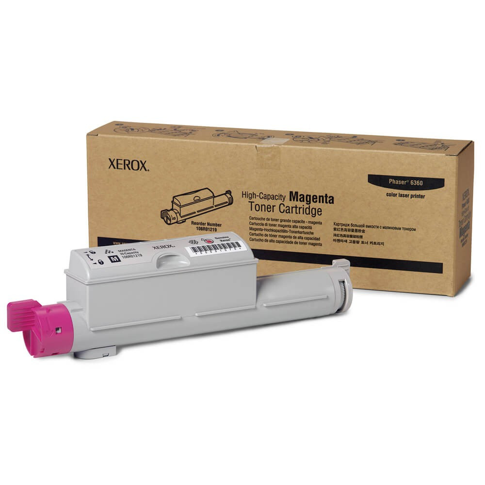 Cartus Toner Original Xerox 106R01219 Magenta, 12000 pagini