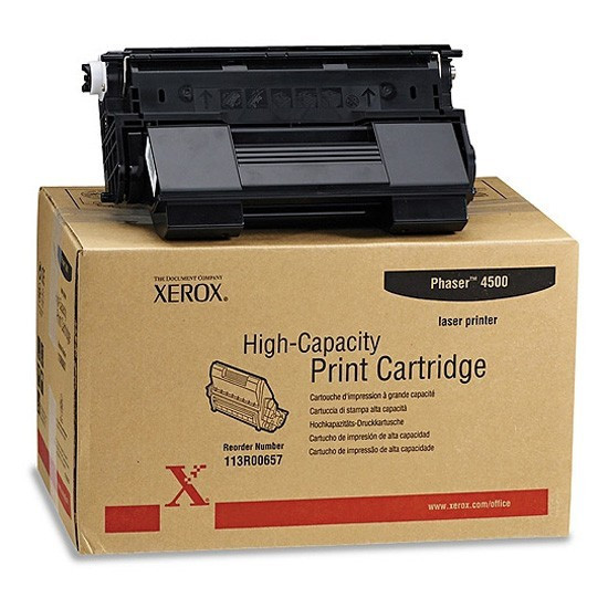 Cartus Toner Original Xerox 113R00657 Black, 18000 pagini