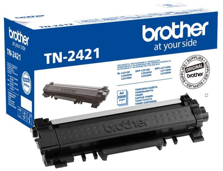 Cartus Toner Original Brother TN2421 Black, 3000 pagini