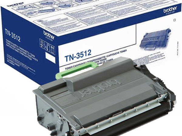 Cartus Toner Original Brother TN3512 Black, 12000 pagini