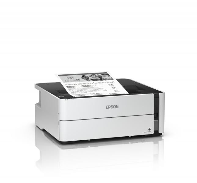 Imprimanta Inkjet Monocrom Epson M1140 CISS, A4, Duplex