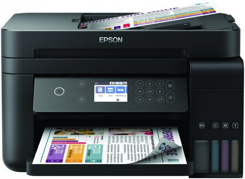 Imprimanta Multifunctionala Inkjet Epson L6170, A4, Wireless