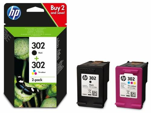 Cartus Cerneala Original HP 302 X4D37AE, Multipack