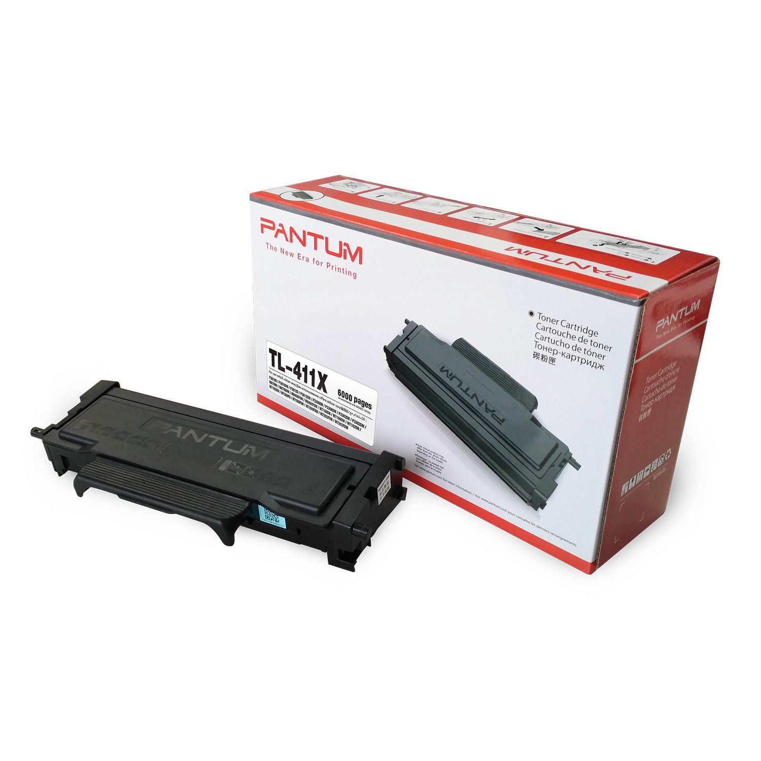 Cartus Toner Original Pantum TL-411X Black, 6000 Pagini