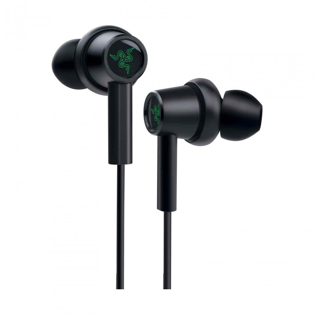 Casti Gaming In-Ear Razer cu microfon, 3.5 mm, Negru RZ12-02790200-R3M1