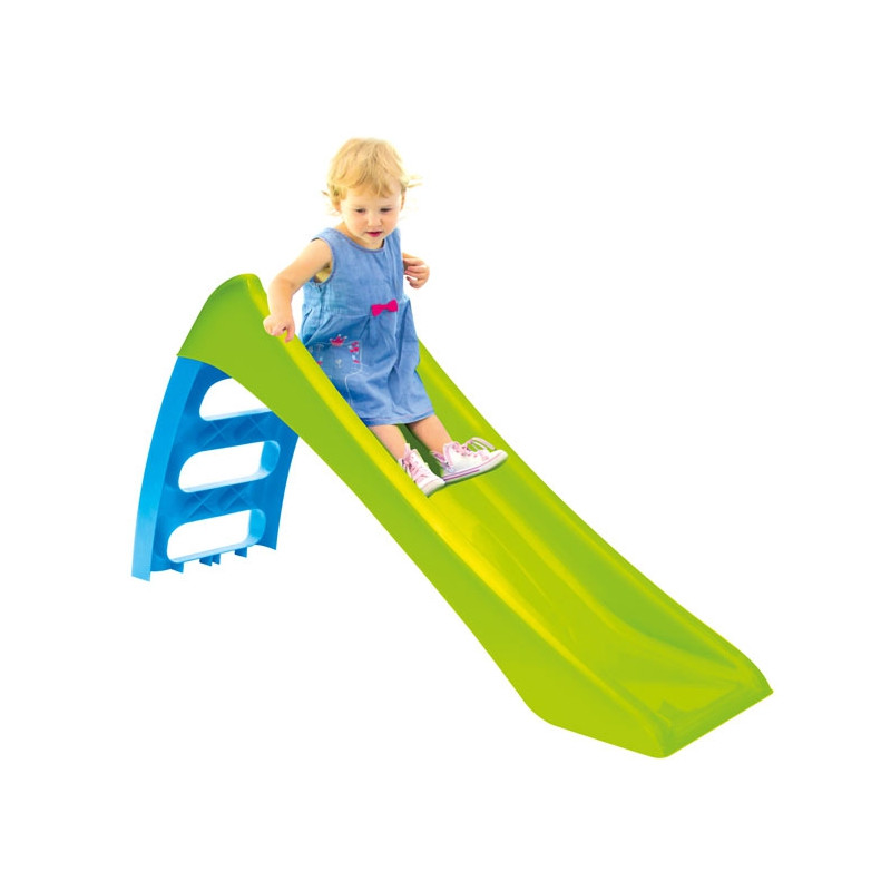 Tobogan Copii Mochtoys Woopie Fun Slide, 116 cm, Verde