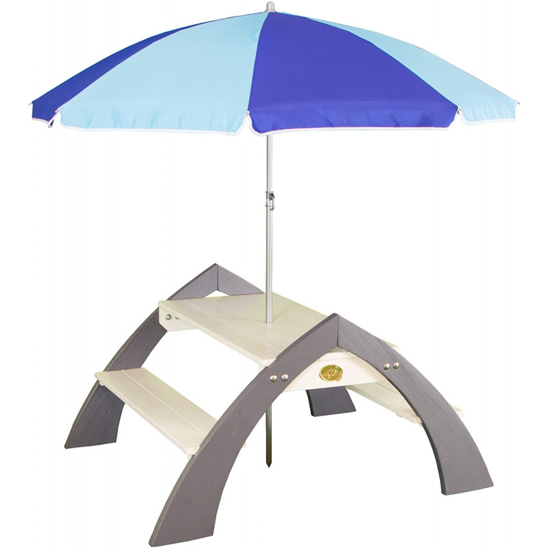 Masuta copii Axi cu umbrela, 98 x 116 x 98 cm