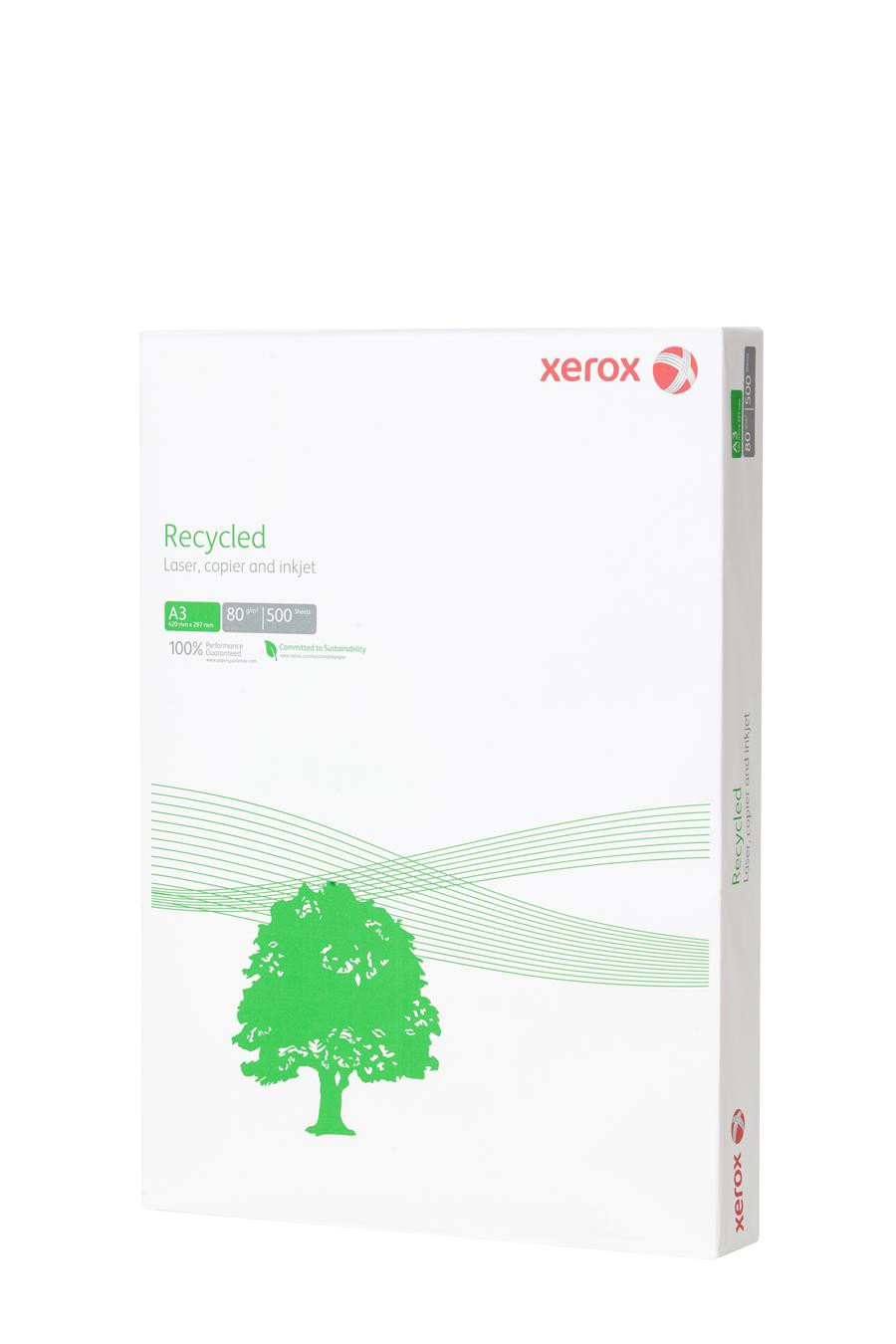 Hartie Copiator A3, Recycled, 80G, 500/Top, Xerox