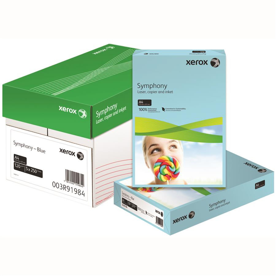 Hartie Copiator A4, Verde Intens, 80G, 500/Top, Xerox