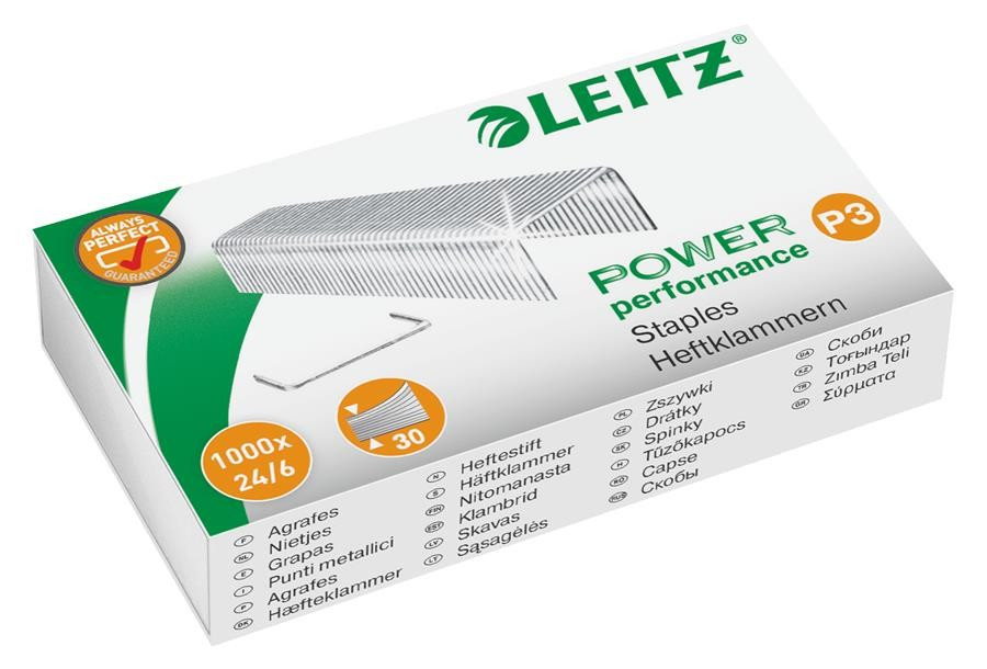 Capse 24/6 Power Performance Leitz