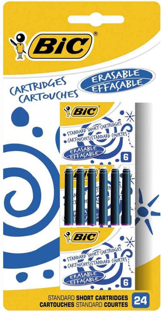 Rezerve Bic pentru stilou, albastru, 24 buc/blister