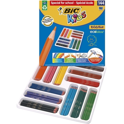 Creioane colorate BIC Evolution P/144