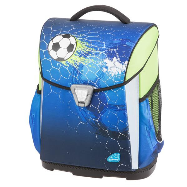 Ghiozdan Fotbal Albastru cu Penar, Etui, Sac sport Schneiders