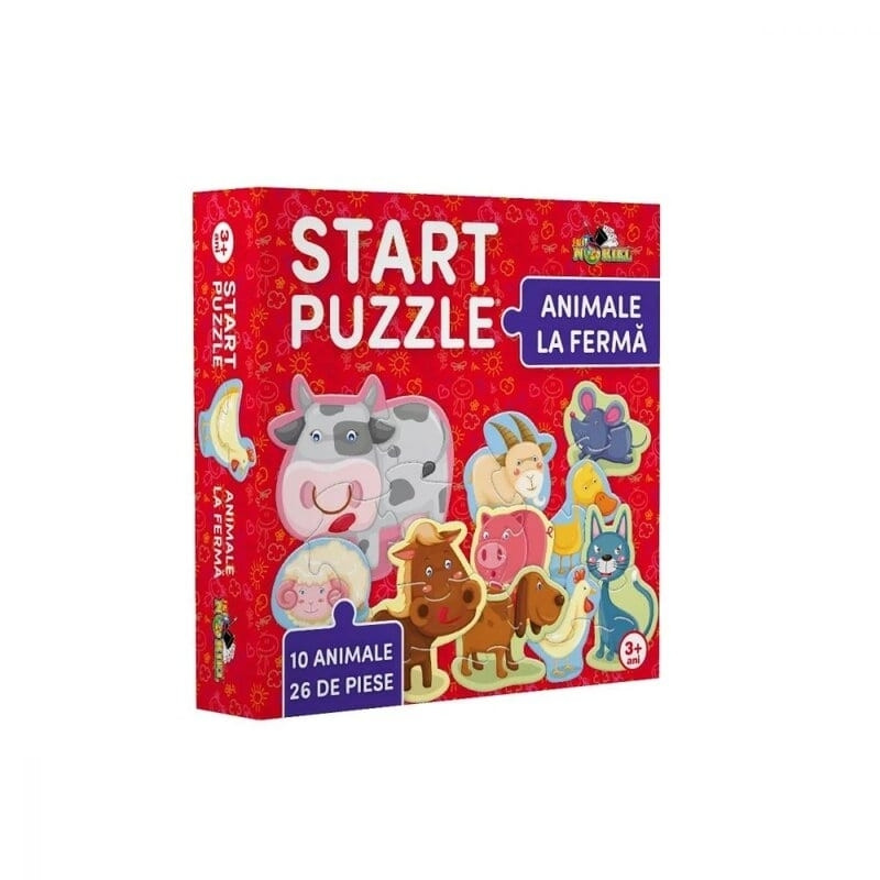 Start Puzzle - Animale La Ferma, Noriel