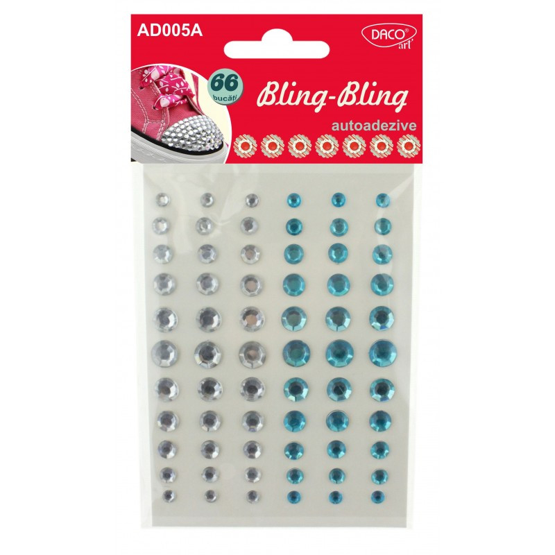 Accesorii craft Daco, Albastru diamante AA bling bling