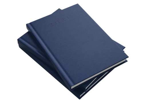 Agenda Datata A5 2021, 352 Pagini, Albastru Herlitz