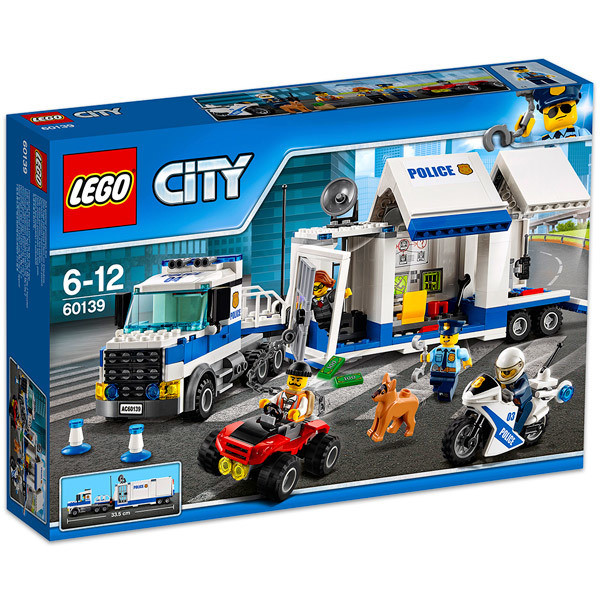 Lego City: Centru De Comandă Mobil 60139