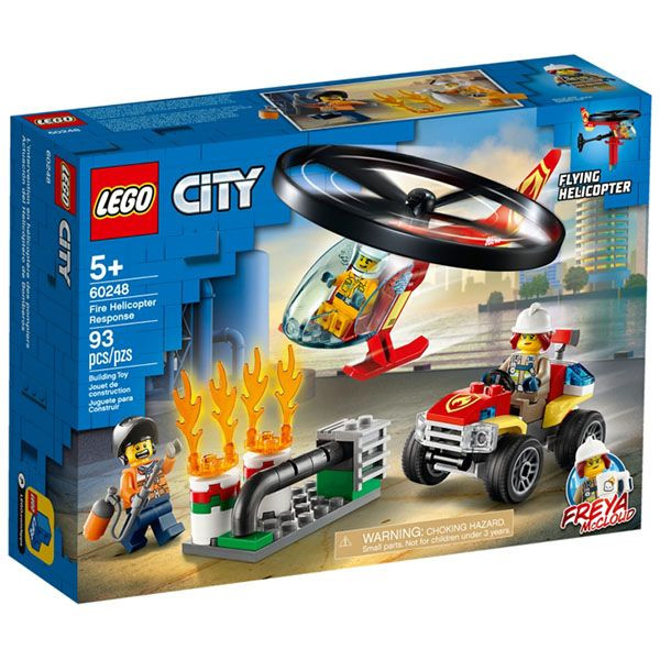 Lego City: Intervenție Cu Elicopterul De Pompieri 60248