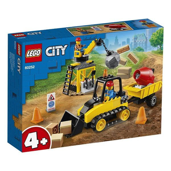 Lego City: Buldozer Pentru Construcții 60252