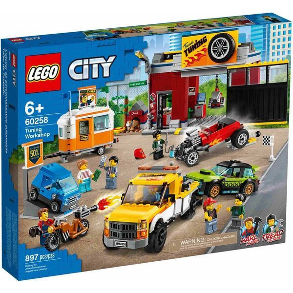 Lego City: Atelier De Tuning 60258