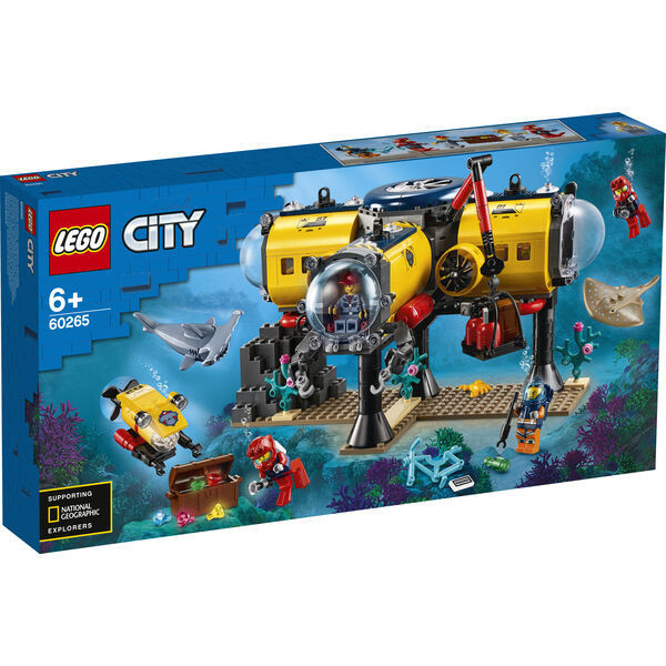 Lego City: Bază De Explorare A Oceanului 60265