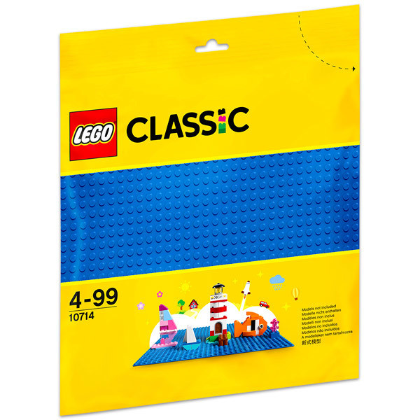 Lego Classic: Placă De Bază Albastră 10714