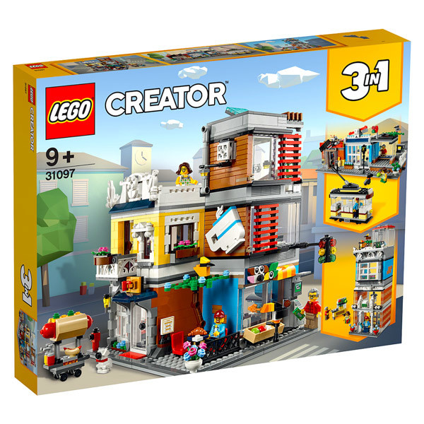 Lego Creator: Magazin De Animale Şi Cafenea - 31097