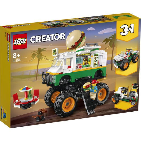 Lego Creator: Camion Gigant Cu Burger 31104