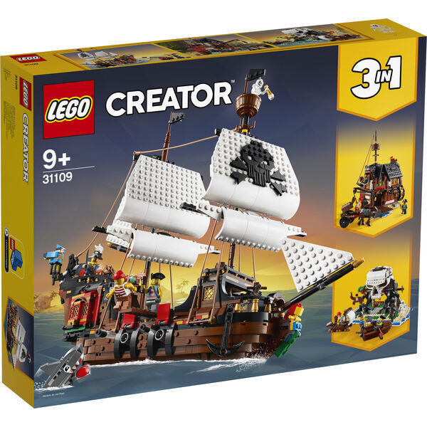 Lego Creator: Corabie De Pirați 31109