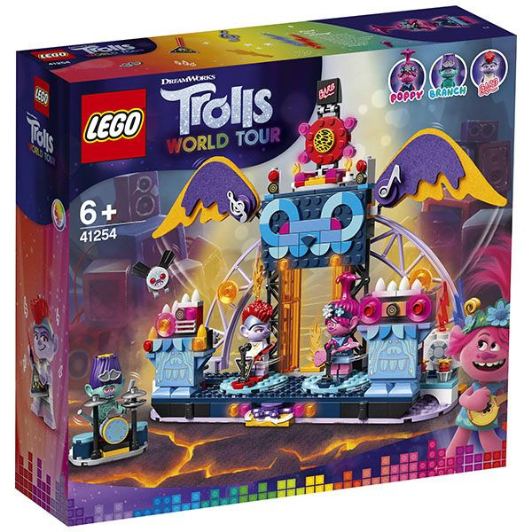 Lego Trolls: Concertul Din Orașul Volcano Rock 41254