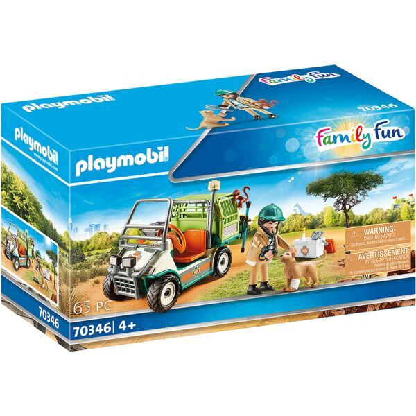 Playmobil: Veterinar cu vehicul 70346