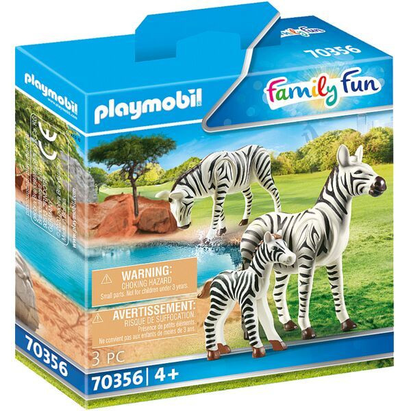 Playmobil: Familie de zebre 70356