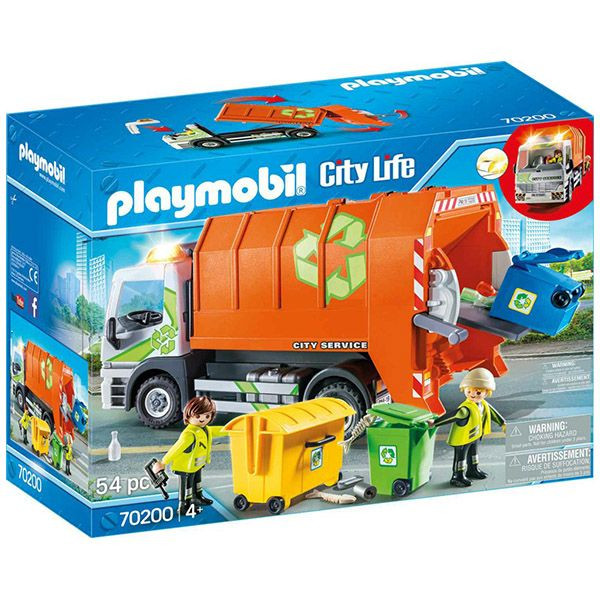 Playmobil City Life, Camionul de gunoi selectiv - 70200