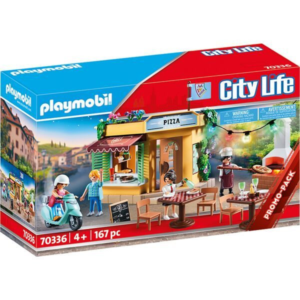 Playmobil: Pizzeria cu grădină de vară 70336