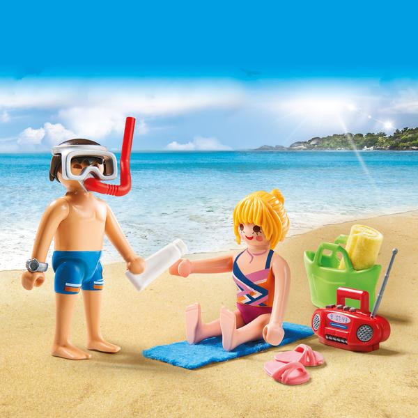 Playmobil: Set cu 2 figurine - Oameni la plajă 9449