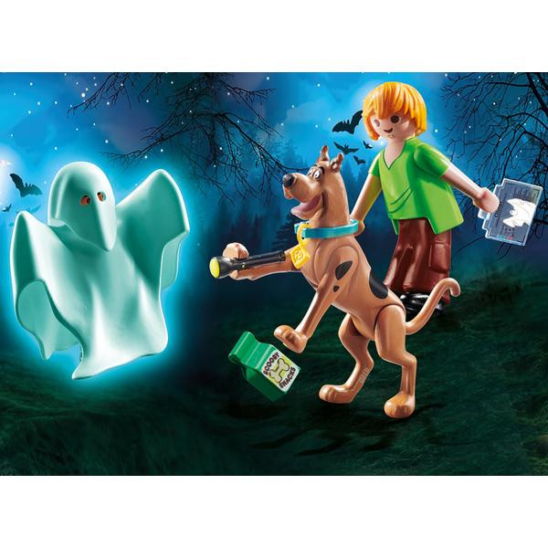 Playmobil: SCOOBY-DOO! - Scooby & Shaggy cu fantomă 70287