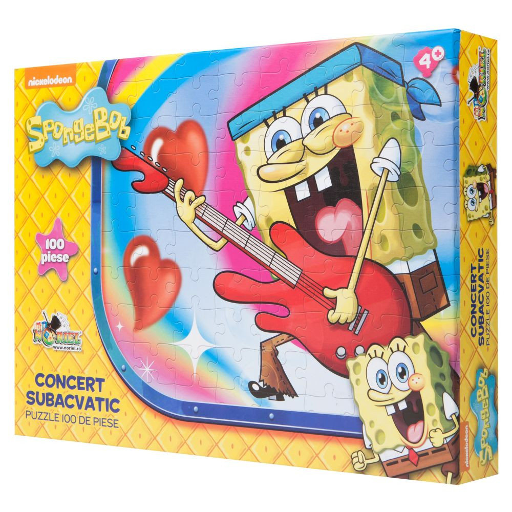 Puzzle SpongeBob Noriel - Concert subacvatic, 100 piese