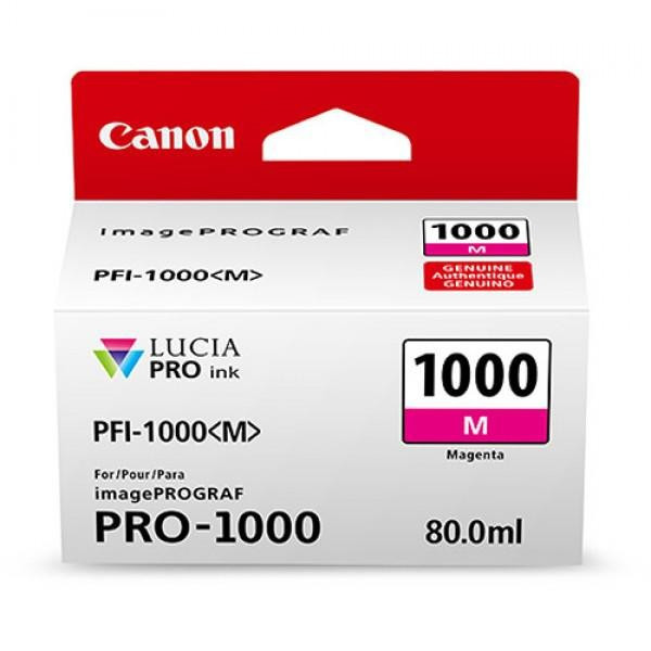 Cartus cerneala original Canon PFI1000M, BS0548C001AA, Magenta