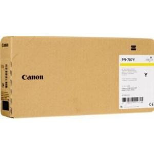 Cartus cerneala original Canon PFI707Y, CF9824B001AA, Yellow
