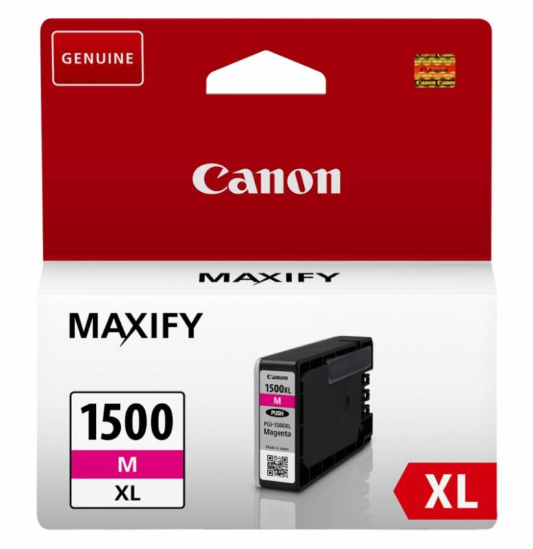 Cartus cerneala original Canon PGI1500XLM, BS9194B001AA, Magenta