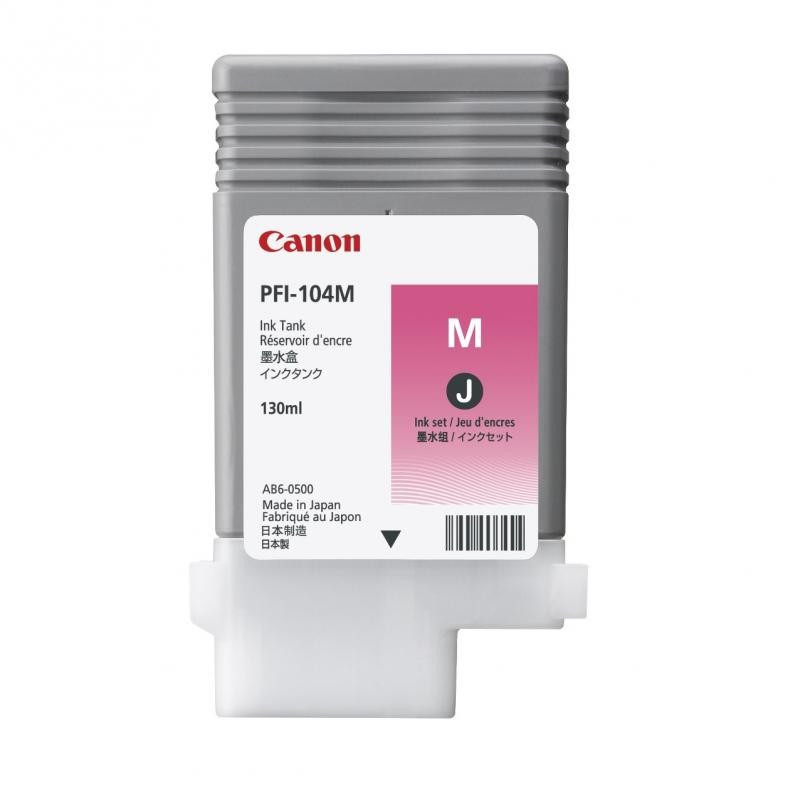 Cartus cerneala original Canon PFI104, CF3631B001AA, Magenta