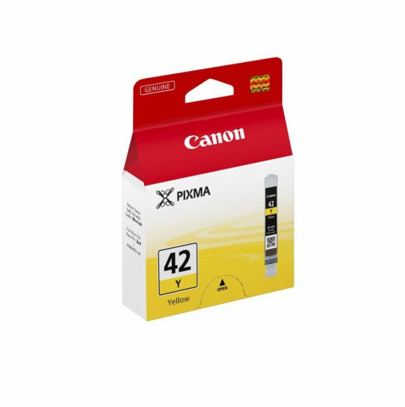 Cartus cerneala original Canon CLI42Y, BS6387B001AA, Yellow