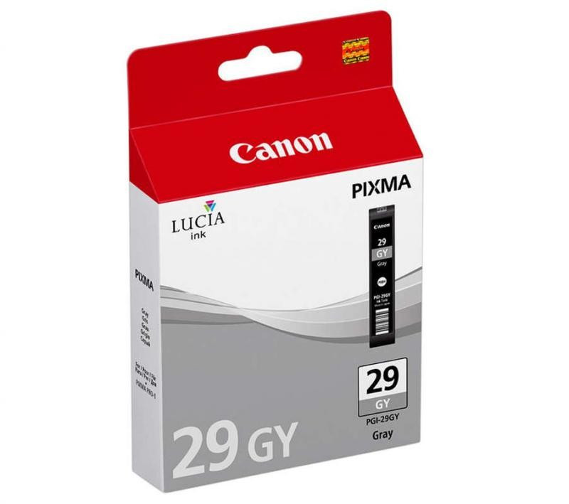 Cartus cerneala original Canon PGI29GY, BS4871B001AA, Grey