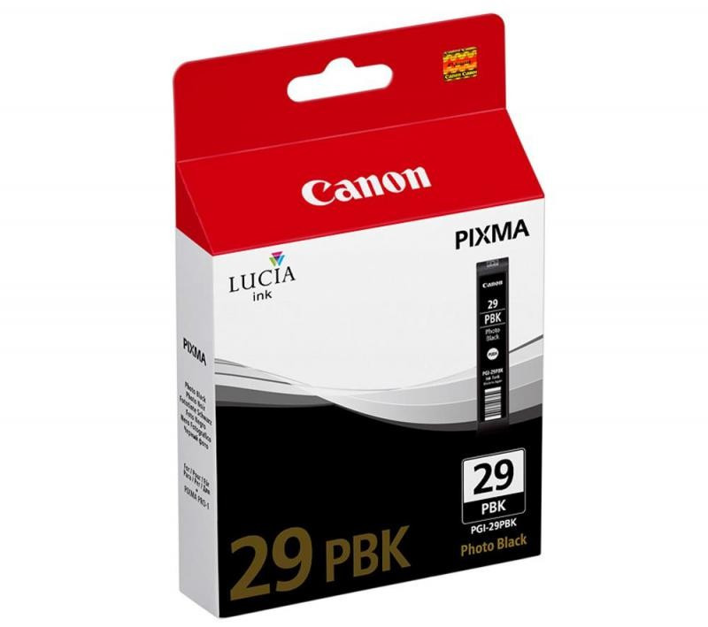 Cartus cerneala original Canon PGI29PBK, BS4869B001AA, Black