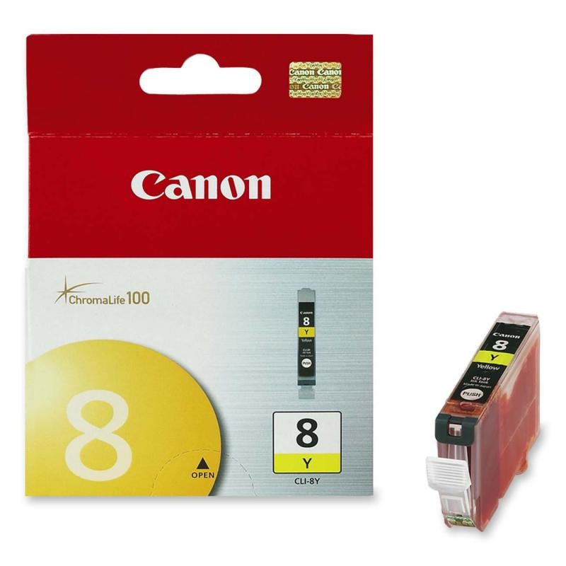 Cartus cerneala original Canon CLI8Y, BS0623B001AA, Yellow