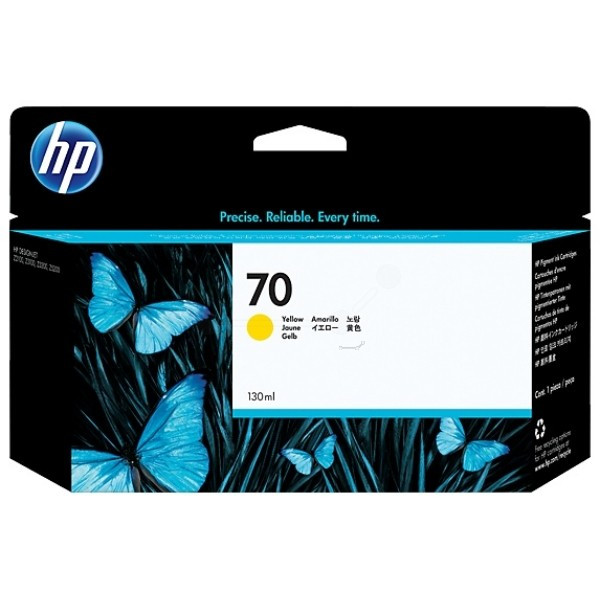 Cartus cerneala original HP 70 C9454A, Yellow