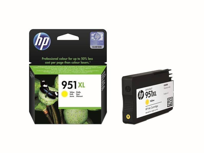 Cartus cerneala original HP 951XL CN048AE, Yellow