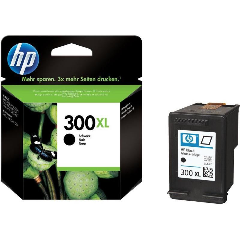 Cartus cerneala original HP 300XL CC641EE, Black