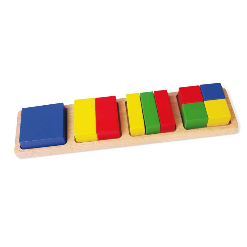 Sortator - blocuri din lemn matematice