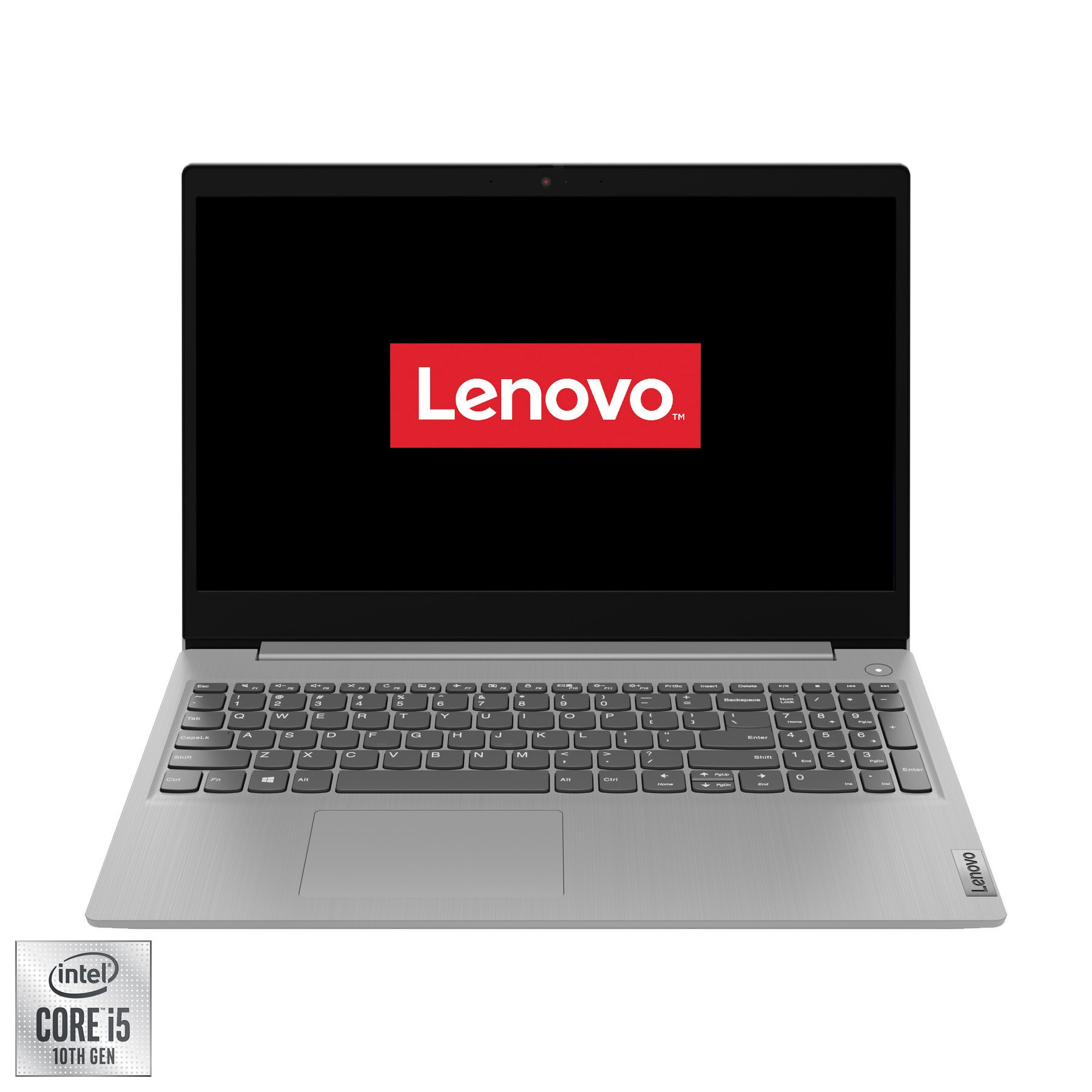Laptop Lenovo IdeaPad 3 15IIL05, procesor Intel® Core™ i5-1035G1 3.60 GHz, 15.6", Full HD, 4GB, 512GB SSD, UHD Graphics, Platinum Grey